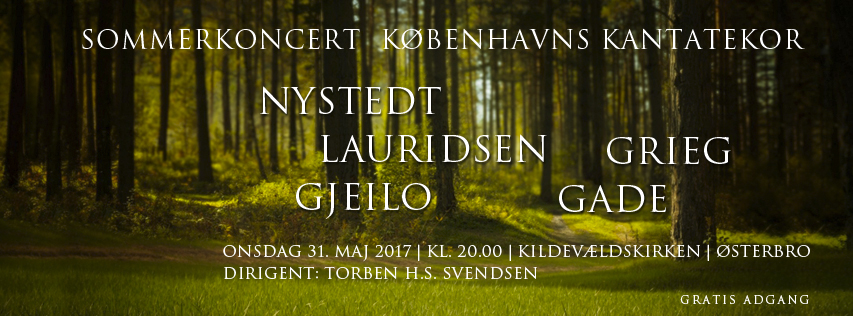 Sommerkoncert med Københavns Kantatekor 2017