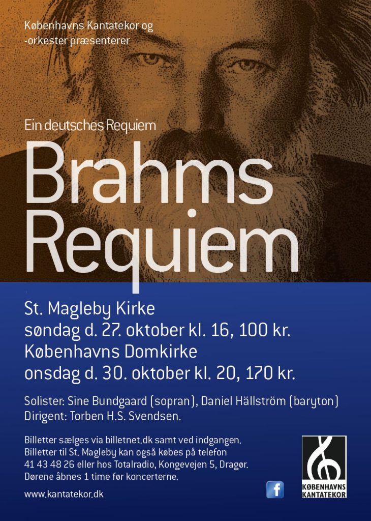 Brahms Ein deutsches Requiem med Københavns Kantatekor 2013