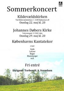 Sommerkoncert med Københavns Kantatekor 2013