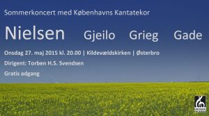 Sommerkoncert med Københavns Kantatekor 2015