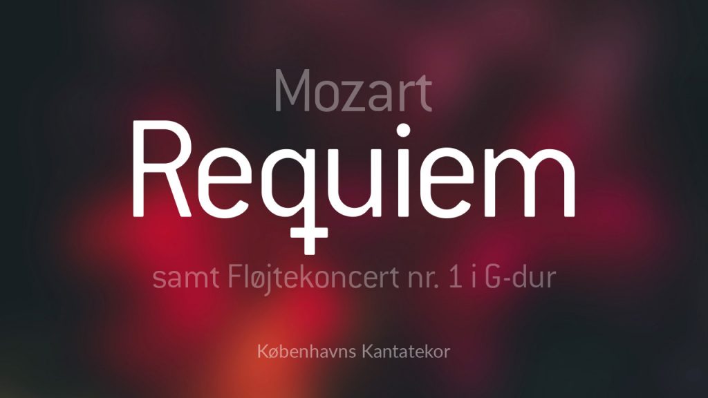 Mozart Requiem med Københavns Kantatekor