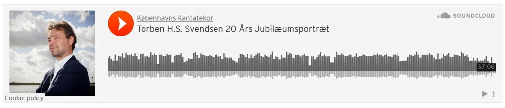 Københavns Kantatekors dirigent 20 års jubilæum