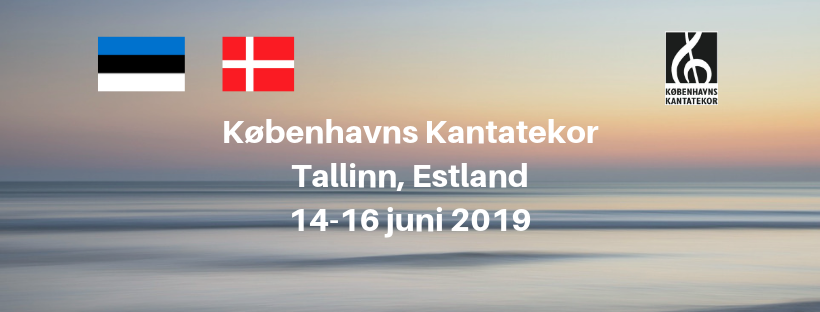 Københavns Kantatekor i Estland juni 2019