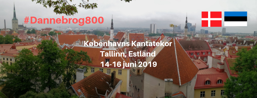 Kantatekoret i Tallinn Dannebrog 800 Estonia 100